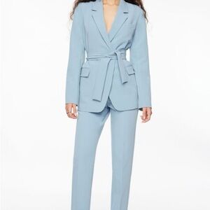 Dynamite Sky Blue Pantsuit